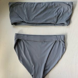 437 Swim Set Aubrey Top and High Waisted Bottoms